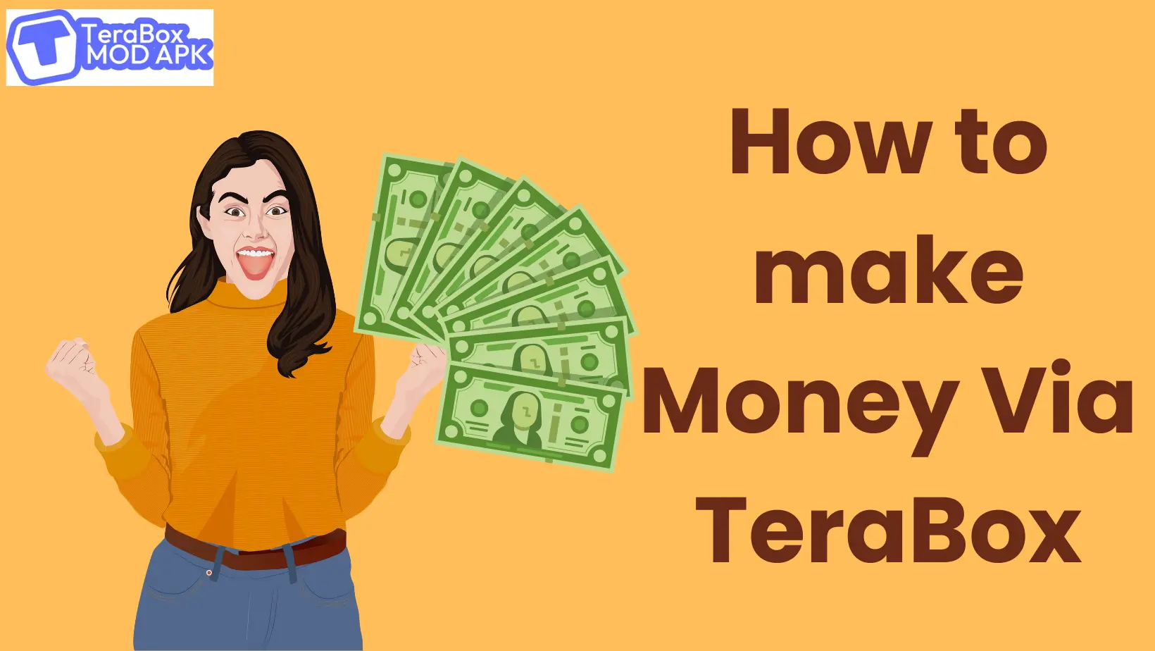 How to make money via terabox